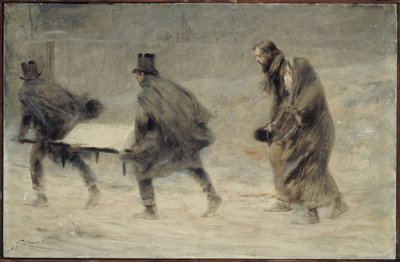 Les funérailles - Theobald Chartran