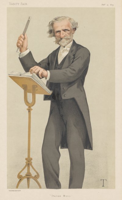 Vanity Fair : Musique italienne - Theobald Chartran