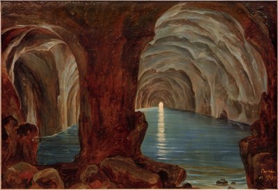 Grotte bleue à Capri - Theobald von Oer