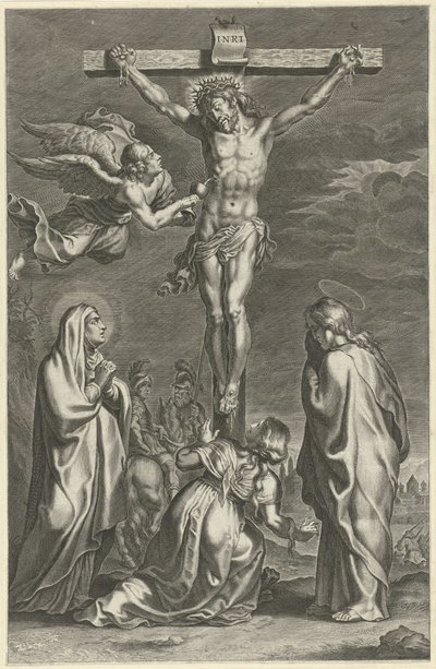 Christ en croix - Theodoor Galle (possibly)