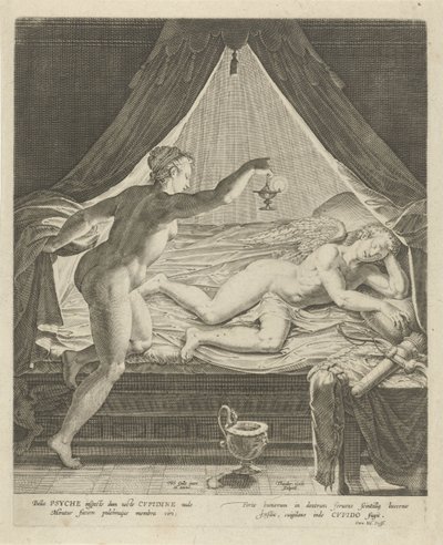 Amour et Psyché - Theodoor Galle