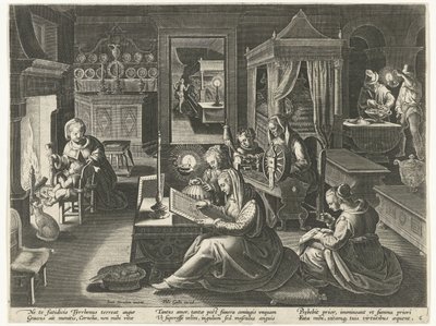 Cornélie, la vertueuse mère des Gracques - Theodoor Galle