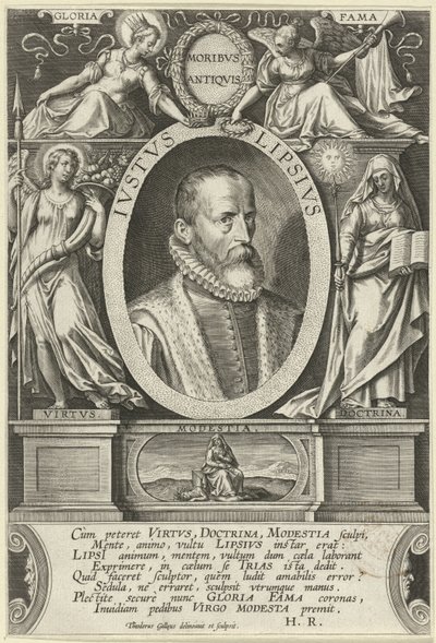 Portrait de Juste Lipse - Theodoor Galle