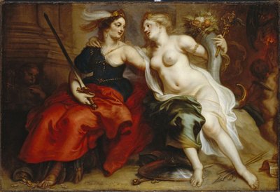 Allégorie de la Justice et de la Paix - Theodoor Thulden van