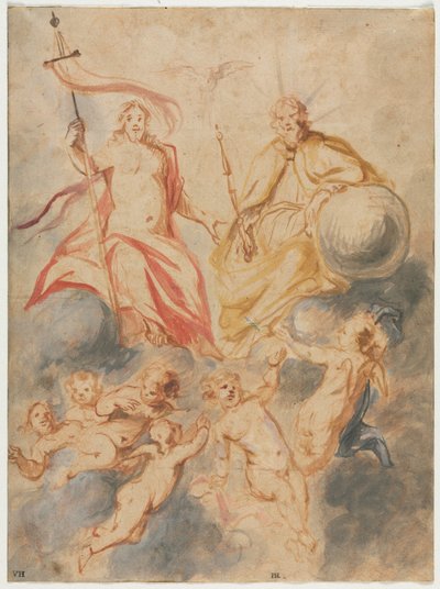 Sainte Trinité, vers 1647 - Theodoor van Thulden