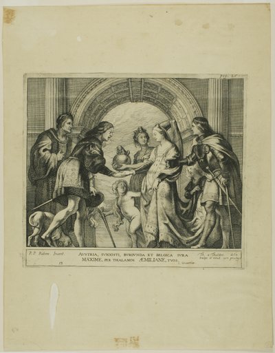 Le mariage de Maximilien d