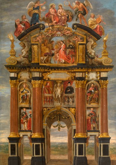 Triumphbogen von König Philipp IV. von Spanien - Theodoor van Thulden