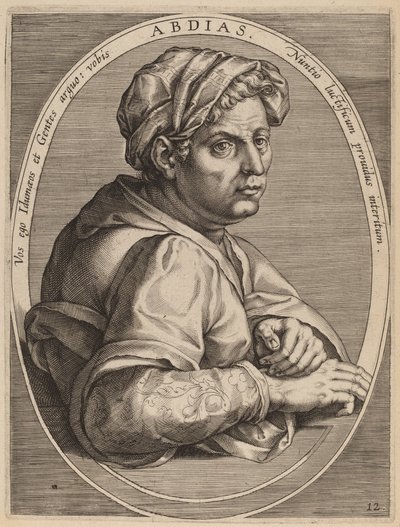 Abdias - Theodor Galle after Jan van der Straet