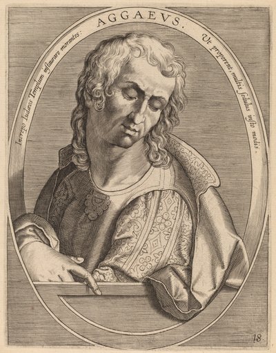 Aggée - Theodor Galle after Jan van der Straet