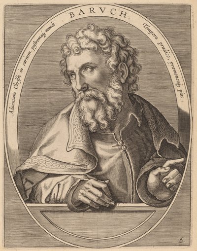Baruch - Theodor Galle after Jan van der Straet
