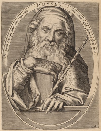 Moïse - Theodor Galle after Jan van der Straet