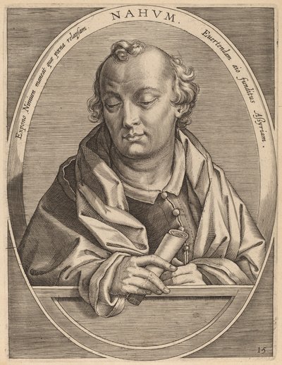 Nahum - Theodor Galle after Jan van der Straet
