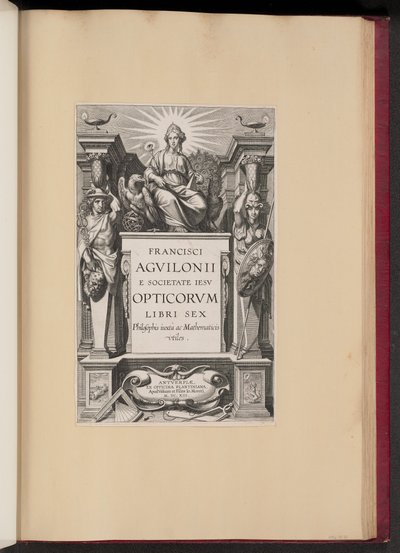 Page de titre pour "Opticorum Libri Sex" de François d