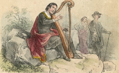 Chanteur de ballades - Theodor Hosemann
