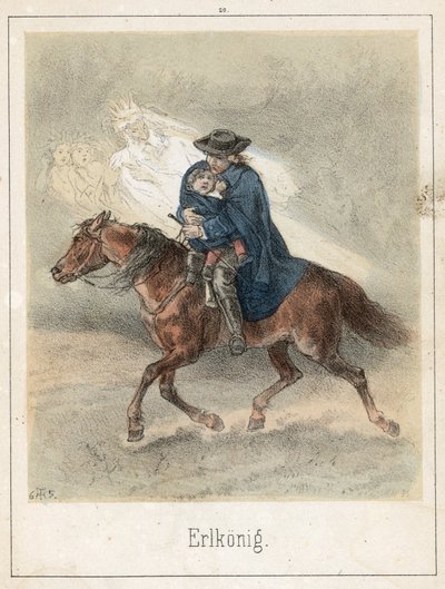 Le Roi des Aulnes - Theodor Hosemann