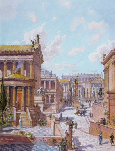 Le forum romain de l