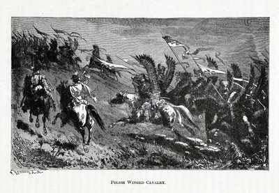 Cavalerie ailée polonaise, 1882 - Theodor Knesing