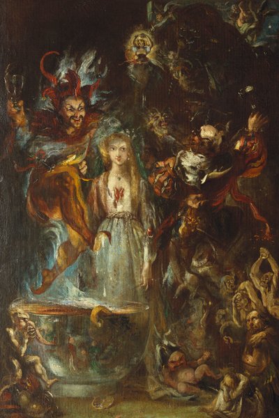 Une fantaisie basée sur "Faust" de Goethe, 1834 - Theodor M. von Holst