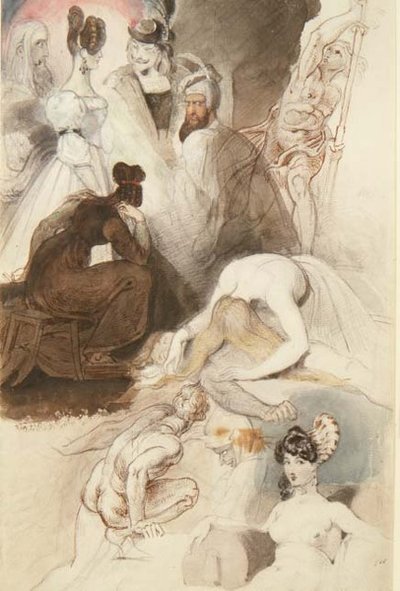 Études de figures - Theodor M. von Holst