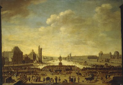 Vue de Paris depuis la Pointe de la Cité - Theodor Matham
