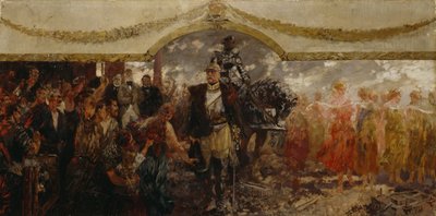 Le Peuple rend hommage à Bismarck, 1911 - Theodor Rocholl