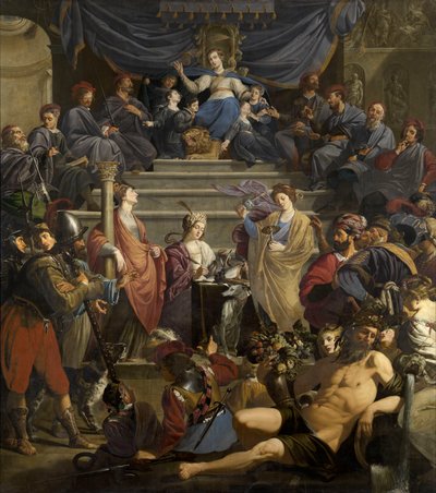 Allégorie de la Cour de Justice de 