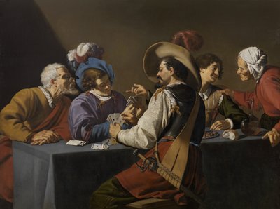 Jeu de cartes - Theodor Rombouts