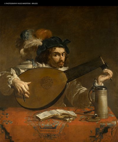 Le Joueur de luth - Theodor Rombouts