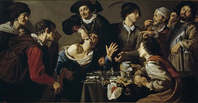 Le charlatan, 1620-1625 - Theodor Rombouts