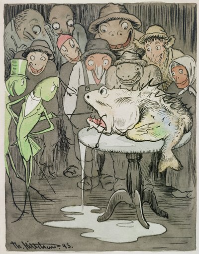 Un animal rare - Theodor Kittelsen