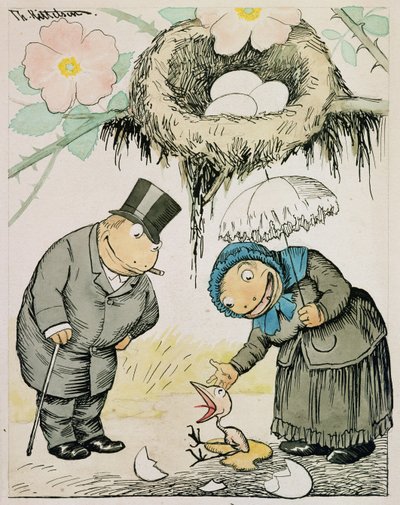 Une Livraison Précoce - Theodor Kittelsen