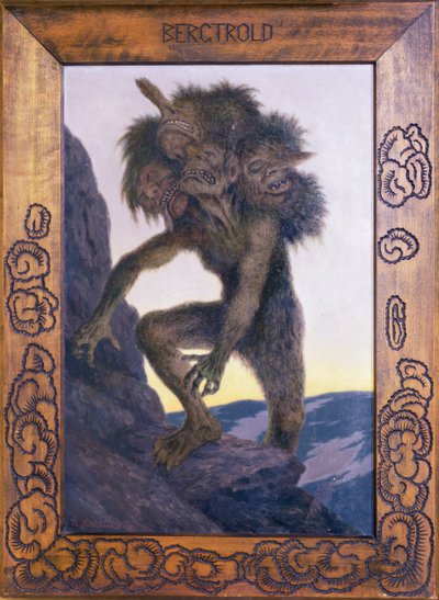 Troll de montagne - Theodor Kittelsen