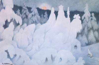 Farces du Nouvel An - Theodor Kittelsen