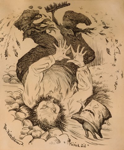 Dill politique - Theodor Kittelsen
