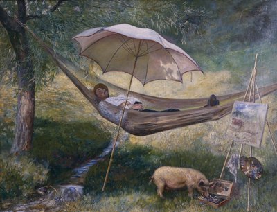 Autoportrait - Theodor Kittelsen