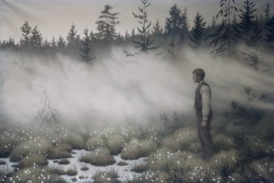 La nymphe disparue - Theodor Kittelsen