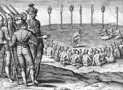 Chef indien Potano Utina - Theodor de Bry