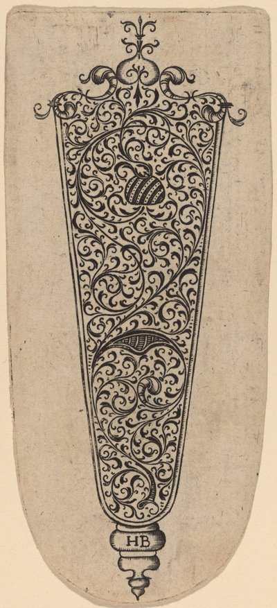 Ornement pour manche de couteau - Theodor de Bry