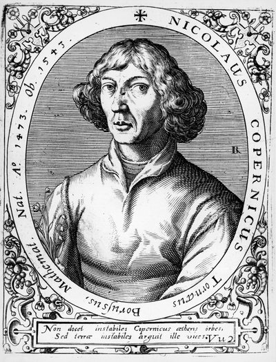 Portrait de Mikolaj Kopernik connu sous le nom de Nicolas Copernic (Torun) - Theodor de Bry