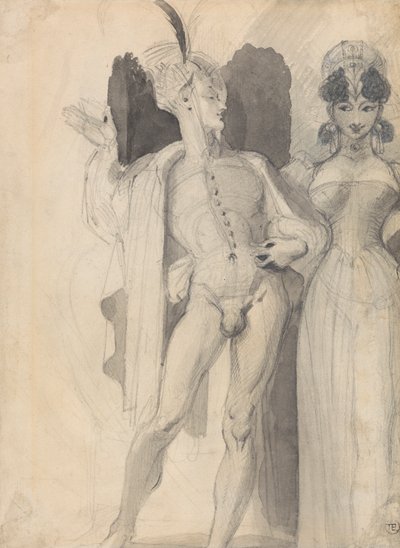 Faust et Marguerite - Theodor von Holst