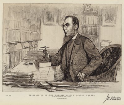 Célébrités du jour, Sir Joseph Dalton Hooker - Theodore Blake Wirgman