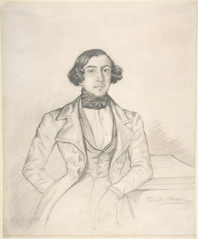 Comte Philibert-Oscar de Ranchicourt - Théodore Chassériau