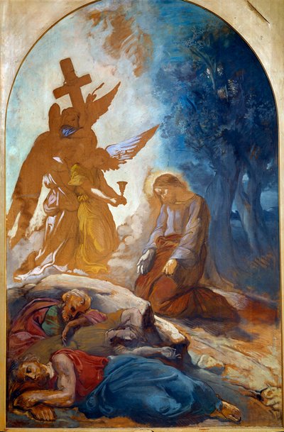 Jésus dans le jardin des oliviers - Théodore Chassériau