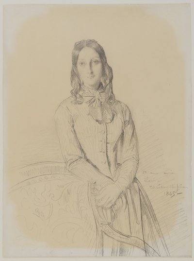 Portrait de Madame Ravaisson - Théodore Chassériau