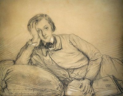 Portrait de Raymond de Magnoncourt - Théodore Chassériau