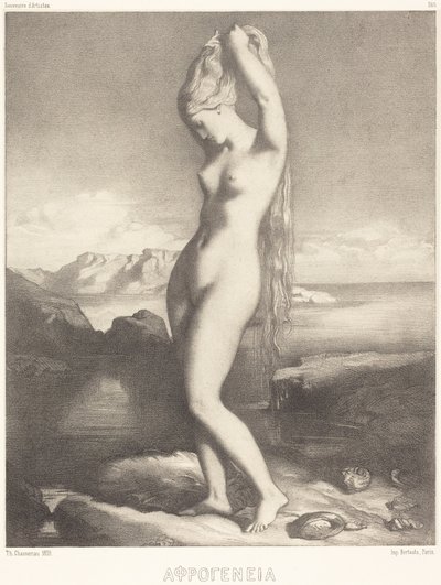 Vénus Anadyomène - Théodore Chassériau
