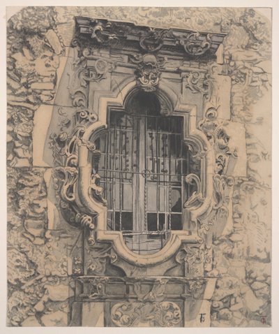 Rosace, Mission San Jose - Theodore Gentilz