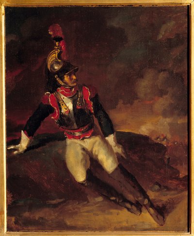 Un navire de guerre blessé - Theodore Gericault