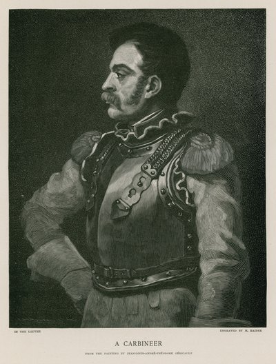 Un carabinier - Theodore Gericault