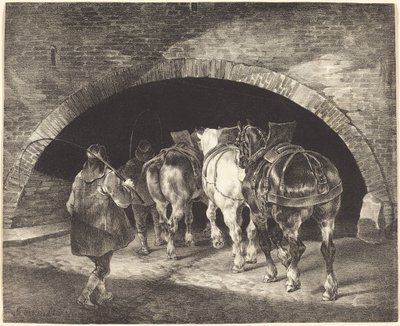 Adelphi Wharf - Theodore Gericault